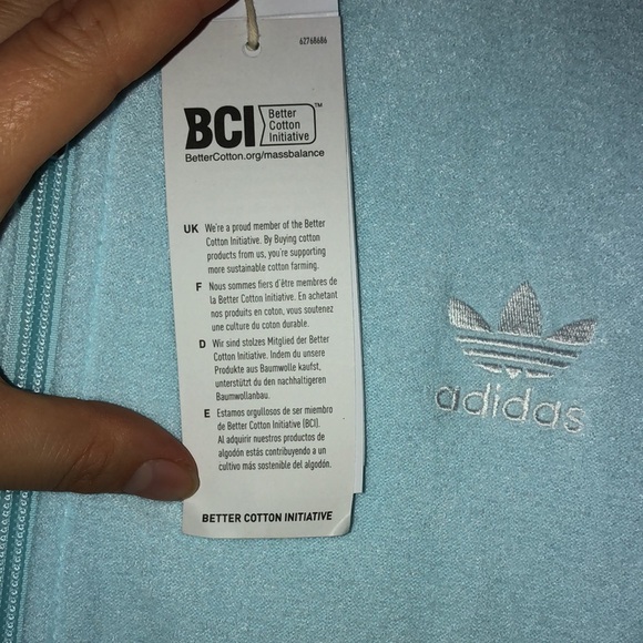 NWT- Adidas unisex “better cotton initiative” full zip - Picture 9 of 9